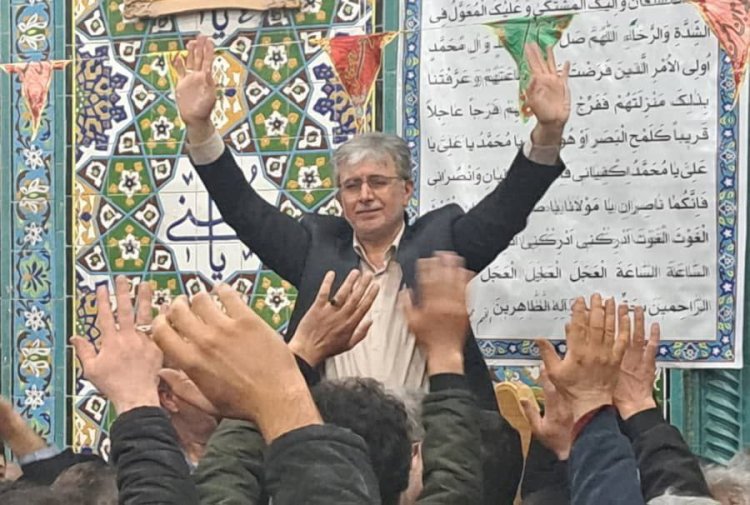 جشن پیروزی جناب آقای وحید کنعانی در انتخابات